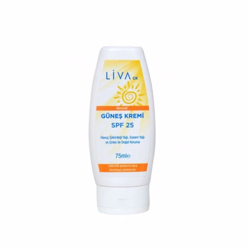 Liva Ck Güneş Kremi 25 SPF 75 Ml resmi