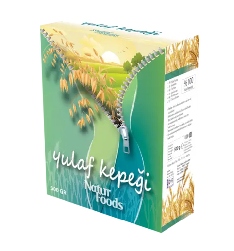 Natur Foods Yulaf Kepeği 500 Gr resmi