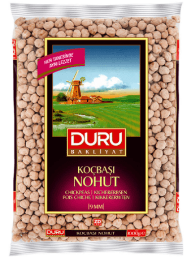 Duru Koçbaşı Nohut 9 Mm 1 Kg resmi