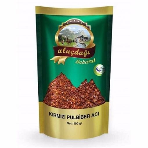 Aluçdağı Kırmızı Pul Biber 100 Gr resmi