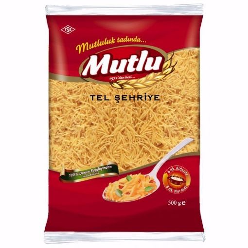 Mutlu Makarna Tel Şehriye 500 Gr resmi