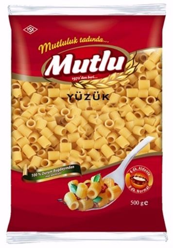 Mutlu Yüzük Makarna 500 Gr resmi