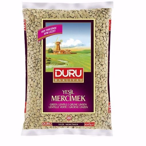 Duru Yeşil Mercimek 1000 Gr resmi