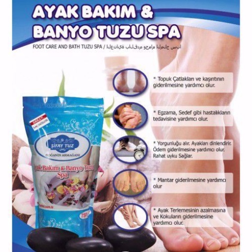 Şifay Ayak Bakım & Banyo Tuzu Spa 750 Gr resmi