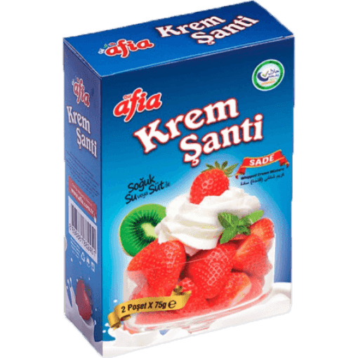 Afia Krem Şanti Sade 75 Gr (2'li Paket) resmi