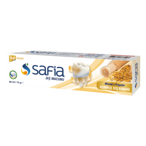 Safia Diş Macunu Misvak + Propolis 75 Gr resmi