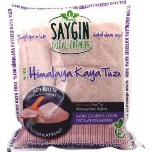 Saygın Himalaya Kaya Tuzu Öğütülmüş Poşet 500 Gr resmi