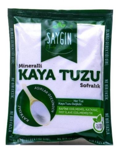 Saygın Kaya Tuzu Öğütülmüş Poşet 500 Gr resmi