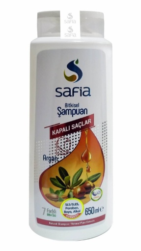 Safia Kapalı Saçlar İçin Şampuan 650 Ml resmi