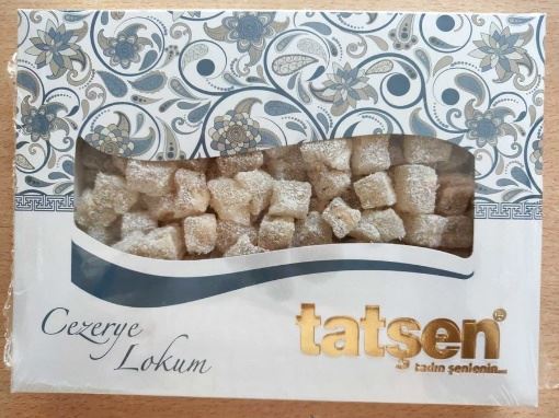 Tatşen Fındıklı Lokum 500 Gr resmi