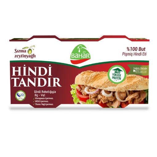 Bahar Pişmiş Hindi Tandır 2x120 Gr resmi