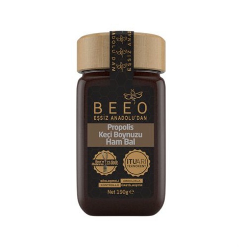 Beeo Keçiboynuzu + Ham Bal + Propolis 190 Gr resmi