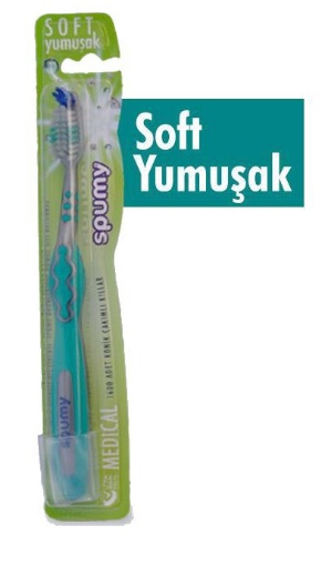 Spumy Yumuşak (Soft) Medikal Diş Fırçası resmi