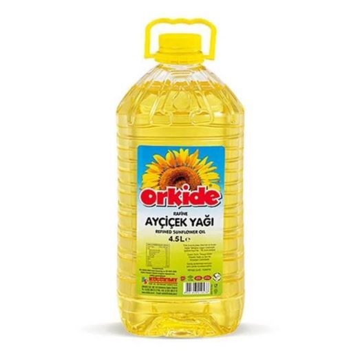 Orkide Ayçiçek Yağı 4.5 Lt resmi