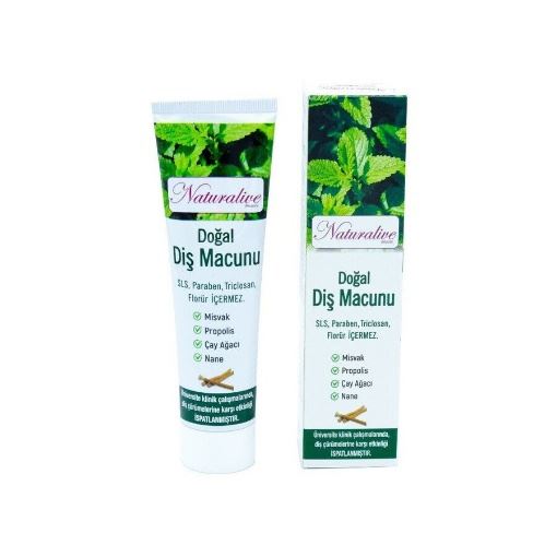 Naturalive Doğal Diş Macunu 140 Gr resmi