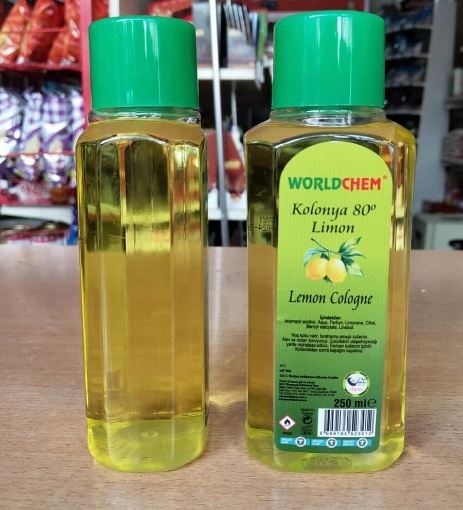 Worldchem 80 Derece Limon Kolonyası 250 Ml resmi