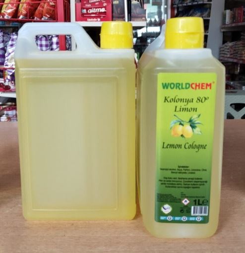 Worldchem 80 Derece Limon Kolonyası 1 Lt resmi