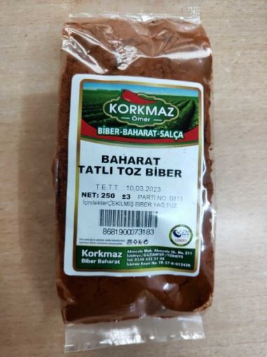 Korkmaz Ömer Tatlı Toz Biber 250 Gr resmi