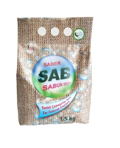 SAB Çamaşır Tozu Renkliler 1.5 Kg resmi