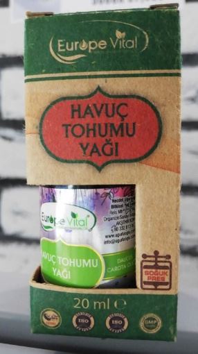 Europe Vital Havuç Tohumu Yağı 20 Ml resmi