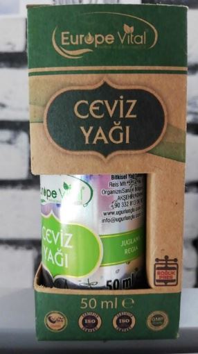 Europe Vital Ceviz Yağı 50 Ml resmi