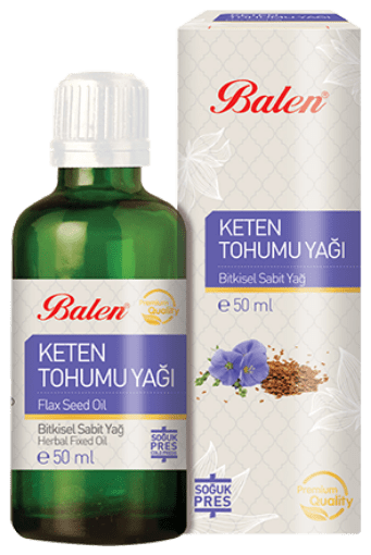 Balen Keten Tohumu Yağı 50 Ml resmi