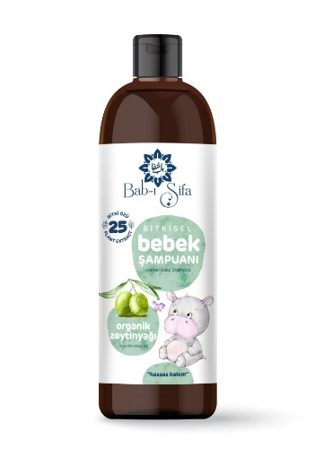 Babı Şifa Bitkisel Organik Zeytinyağlı Hassas Bakım Bebek Şampuanı 400 Ml resmi