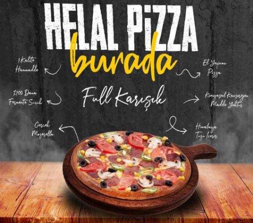 Vipnatural Full Karışık Pizza Orta Boy resmi