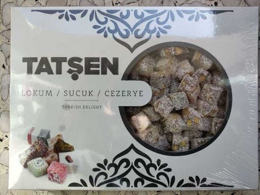 Tatşen Fıstıklı Kuş Lokumu 500 Gr resmi