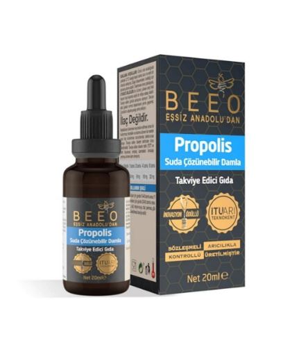 Beeo Suda Çözünür Propolis Damla 20 Ml resmi