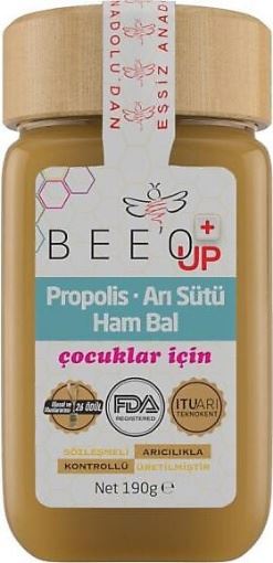 Beeo Up Propolis + Arı Sütü + Ham Bal Çocuklar İçin 190 Gr resmi