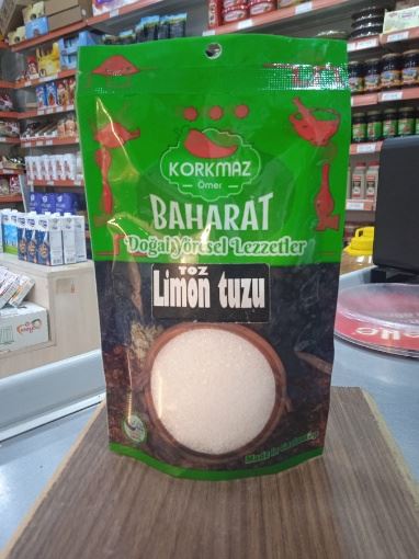 Korkmaz Ömer Limon Tuzu 100 Gr resmi