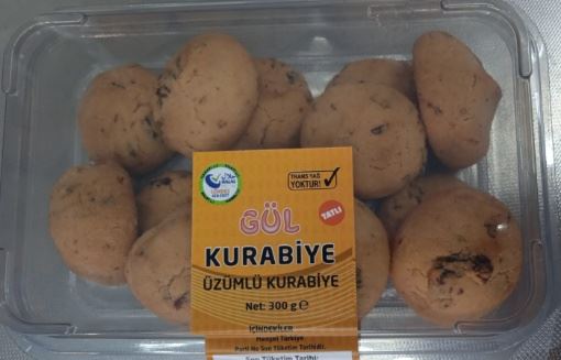 Gül Kurabiye Üzümlü 300 Gr resmi