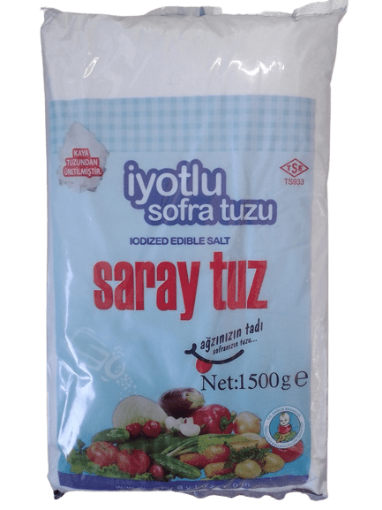 Saray İyotlu Tuz 1500 Gr resmi