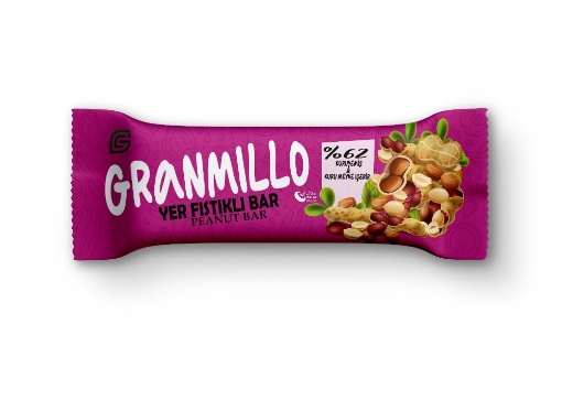 Granmillo Yer Fıstıklı Bar 30 Gr resmi