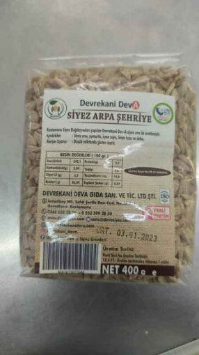 Devrekani Siyez Arpa Şehriye 400 Gr resmi