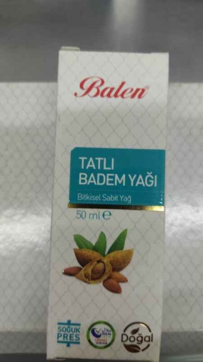 Balen Tatlı Badem Yağı 50 Ml resmi