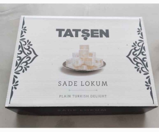 Tatşen Sade Lokum 2 Kg resmi