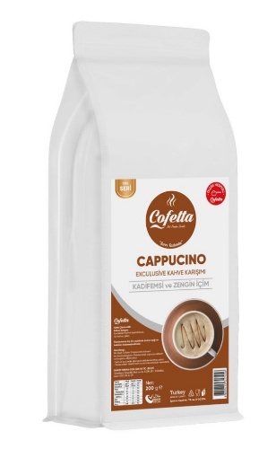 Cofetta Cappucino 200 Gr resmi