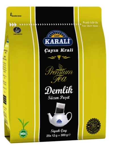 Karali Premium Demlik Çay 300 Gr (25'li Paket) resmi