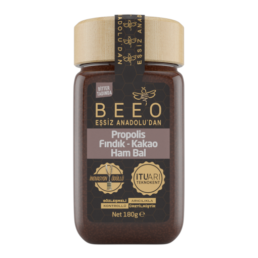 Beeo Propolis Fındık Kakao Ham Bal 180 Gr resmi