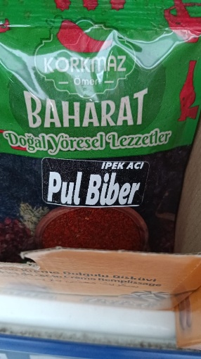 Korkmaz Ömer İpek Acı Pul Biber 100 Gr resmi