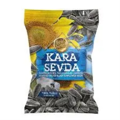 Kara Sevda Bol Tuzlu Kara Ay Çekirdeği 70gr resmi