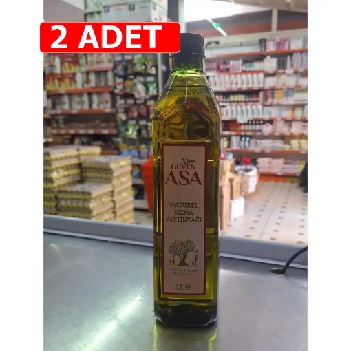 [Kampanya] Güven Asa Natural Sızma Zeytinyağı Pet 1 Lt  (2 Adet) resmi