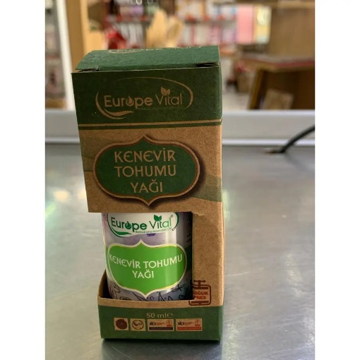 Europe Vital Kenevir Tohumu Yağı 50 Ml resmi