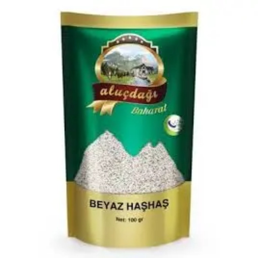 Aluçdağı Beyaz Haşhaş 100 Gr resmi