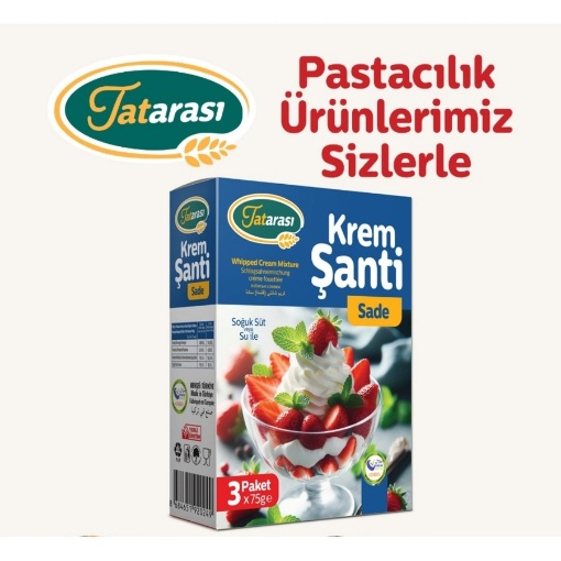 Tatarası Krem Şanti 3x75 Gr resmi