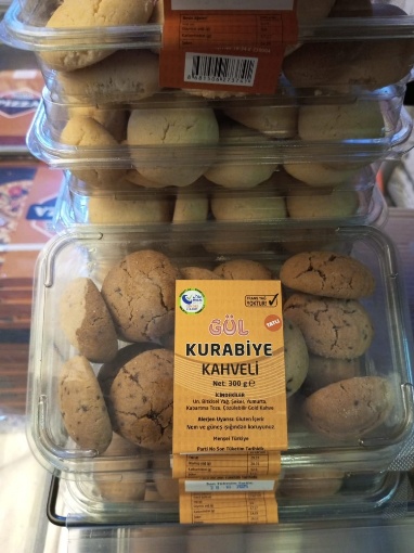 Gül Kurabiye Kahveli Kurabiye 300 Gr resmi