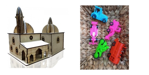 [Kampanya] Minik 5'li Oyuncak  + Moonbeavers Demonte Cami Maketi resmi
