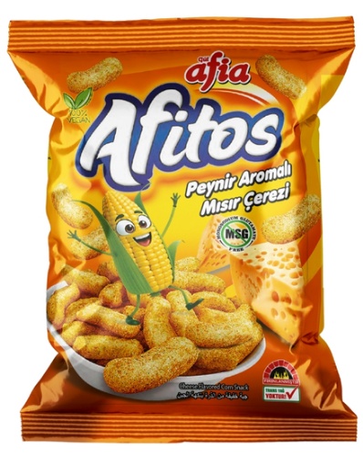 Afitos Peynir Aromalı Mısır Çerezi 50 Gr resmi